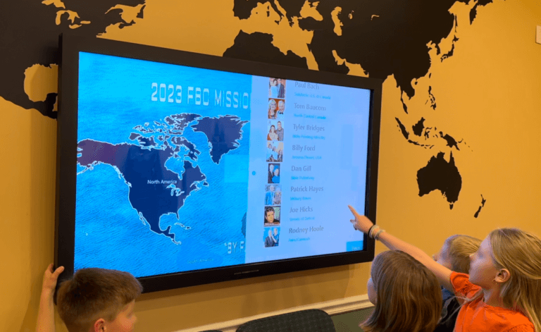 digital missions display interactive touchscreen missions wall ideas image