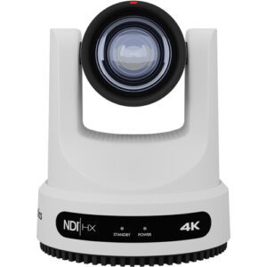 PTZOptics Move 4K 12X NDI|HX PTZ Camera – White