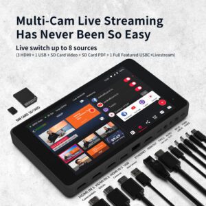 YoloLiv YoloBox Pro Portable Multi- Camera Live Streaming Device DEMO