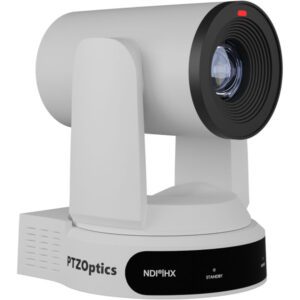 PTZOptic Move 4K 30X NDI|HX PTZ Camera – White
