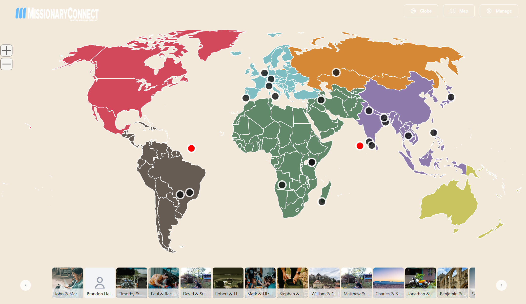 MissionaryConnect Map Featured Landing Page Image