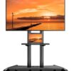 TV Cart for 55-90 inch Flat/Curved TVs up to 200 lbs | Mission Display