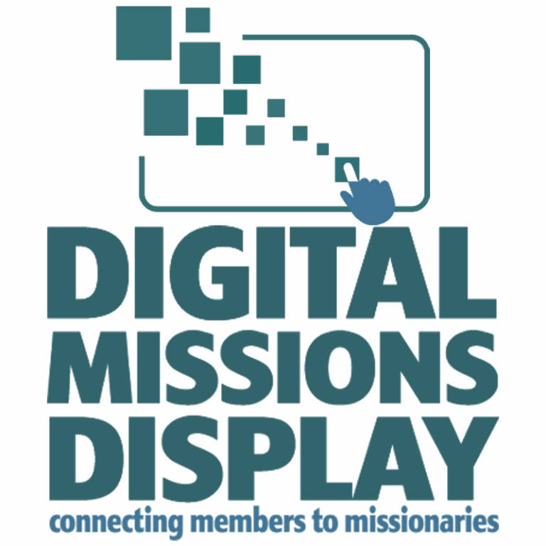digital missions display modern logo image